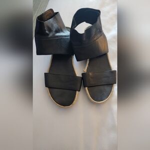 Eileen Fisher Black Sandals